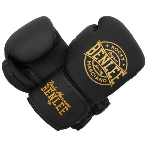 Benlee Wakefield Boxing Gloves Leather Black Gold