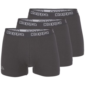Kappa Tsuna 3 Retropants Boxer Shorts 3-Pack Asphalt