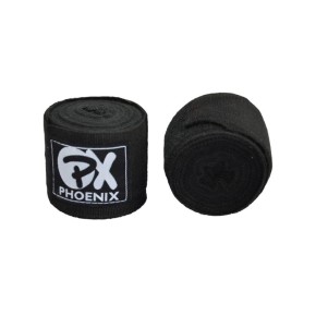 Phoenix PX boxing bandages 350cm Black