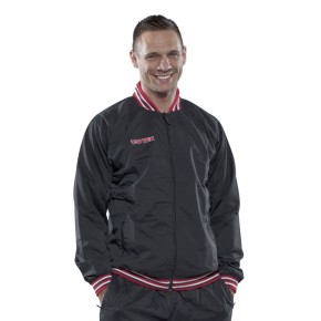 Top Ten Dry Fit Mix Up Transition Jacket Black