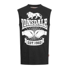 Lonsdale Cleator T-Shirt SL Schwarz