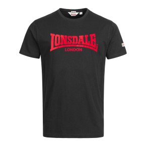 Lonsdale T-Shirt One Tone Black Red