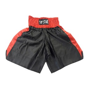 Box Shorts Black Red