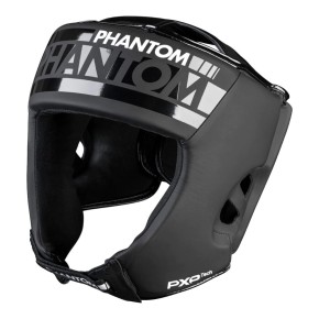Phantom APEX Open Face Headguard Black