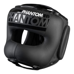 Phantom APEX Face Saver Headguard Black