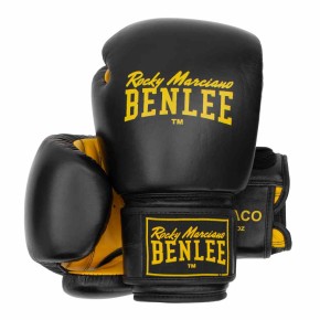 Benlee Draco Boxing Gloves Leather Black