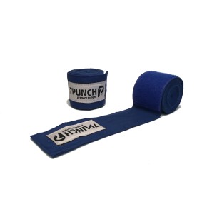 7PUNCH boxing bandage 350cm semi-elastic Blue