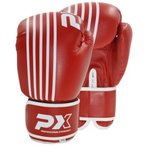 Phoenix PX boxing gloves SPARRING PU Red White