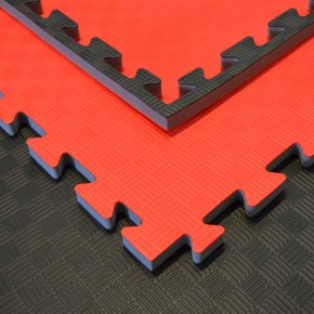 Phoenix puzzle mat 100x100x2cm Red Black