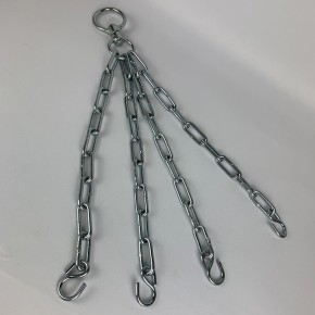Hook with 4 chains steel