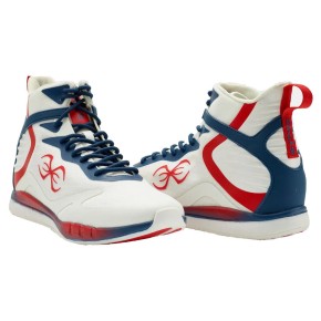 Sting Viper 2.0 Boxing Shoes White Blue Red