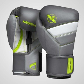 Hayabusa T3 Boxing Gloves Charcoal Lime