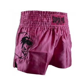 Super Pro Hero Thai Kickboxing Short Pink