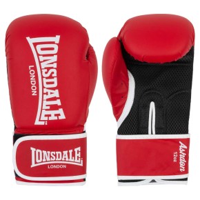 Lonsdale Ashdon Boxing Gloves Red