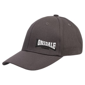 Lonsdale Enville Baseball Cap Ash Grey