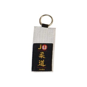 Ju-Sports Key Ring Belt Judo White