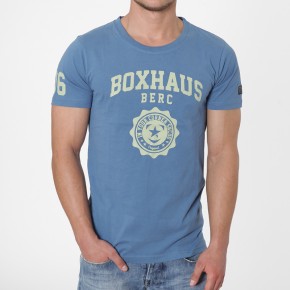 Sale BOXHAUS Brand Doah T-Shirt street blue
